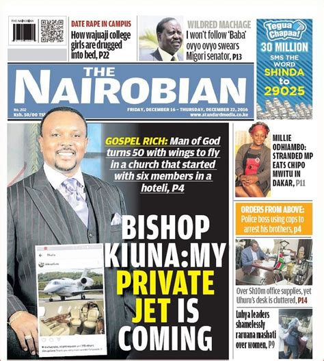 standard newspaper kenya today online